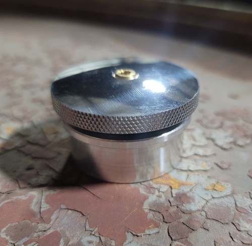 Moon aluminum filler cap - cap, w