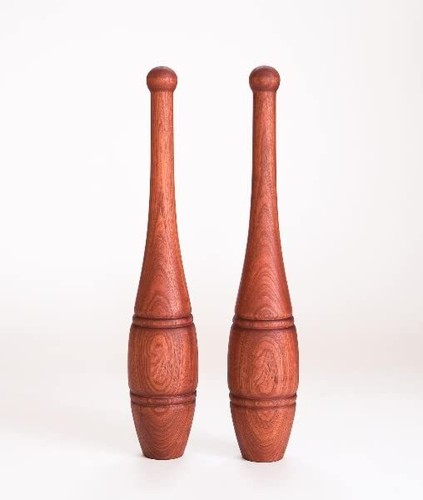 Wooden indian clubs mugdar - indian,