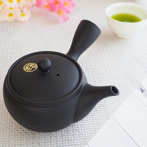 Japanese pottery teapot kyusu - pottery,