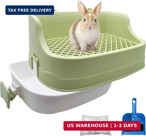 Rabbit litter box bunny corner - bunny,