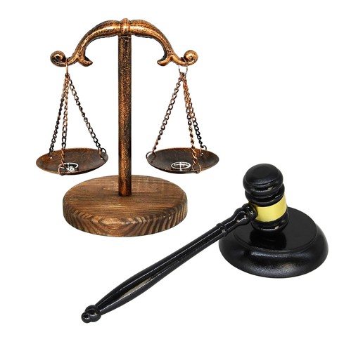 Bronze justice balance - justice,
