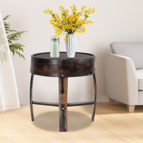 Rustic oak wood barrel - wood, barrel-style