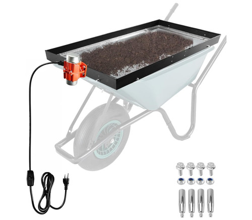 Soil sifter with vibration - sifter,