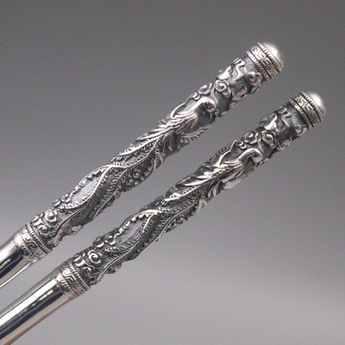 Real 999 silver chopsticks - real,