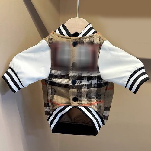 Luxury pet fashion plaid dog - pet,