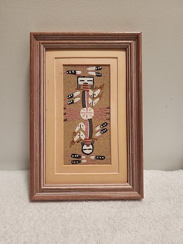 Sand art painting native - sand,