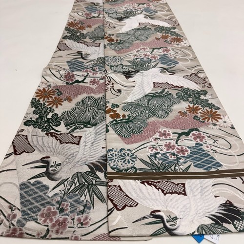 Maru obi japanese vintage - obi,