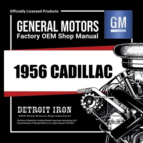 1956 cadillac shop manual - cadillac,