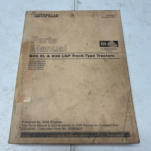 Cat caterpillar d3g lgp - caterpillar,