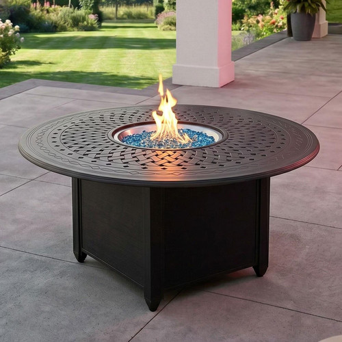 Inch round cast aluminum - inch,