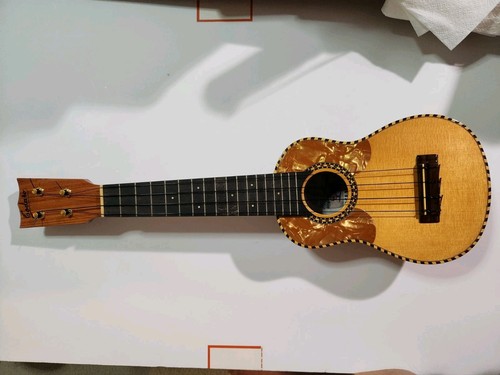 Solid wood ukulele - hand, made