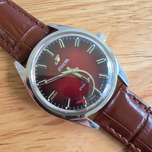 Vintage enicar men - enicar, manual