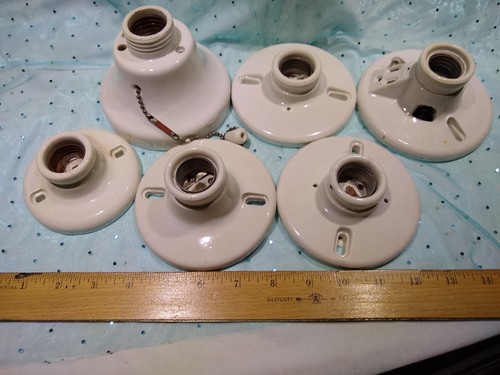 Lot vintage white ceramic - of,