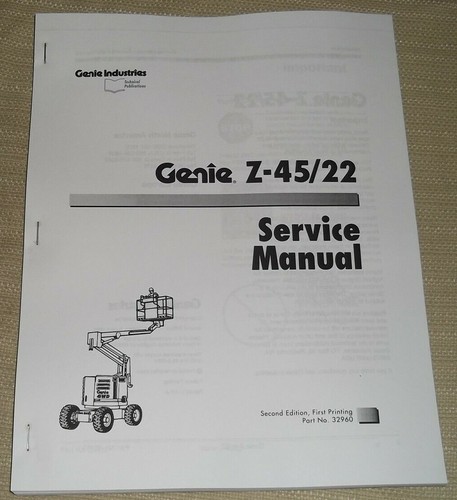 Genie 22 aerial boom - z-45,