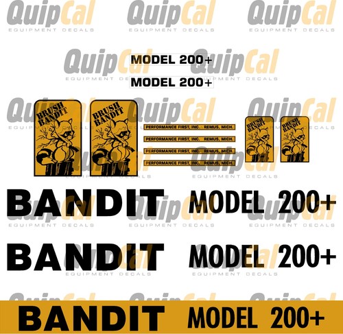 Brush bandit 200 - brush, 200+