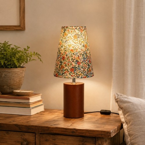 6in vintage floral - 6in,