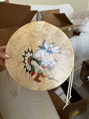 Native american hand drum - us,