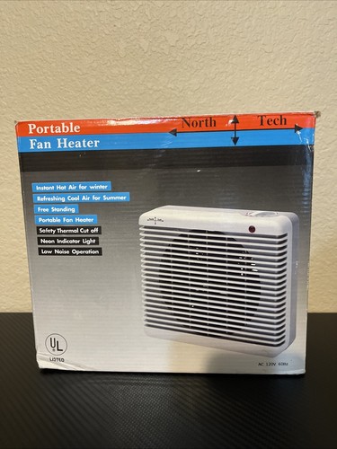 North tech portable fan heater - north,