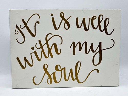Well with soul - with, my