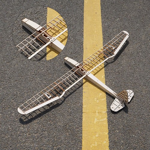 Glider aircraft model - rc,