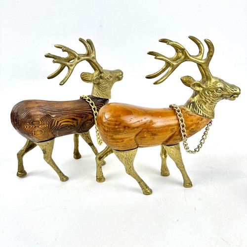 Vintage brass hand - vintage, carved