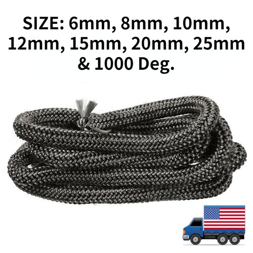 Fiberglass wood stove rope - wood,
