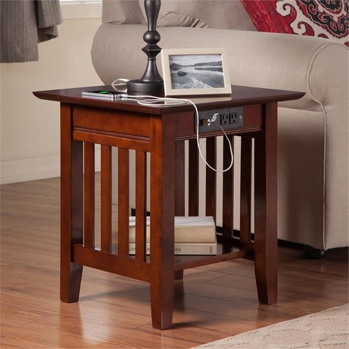 Afi mission solid wood end - mission,