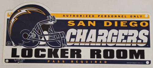 Nfl san diego chargers - chargers, plastic