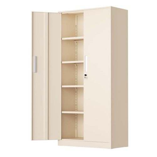 Tall locking steel cabinet - tall,