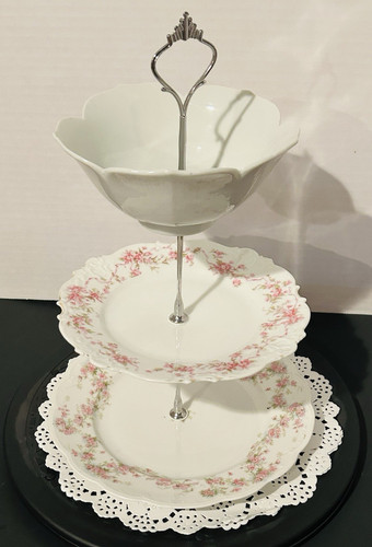 Tier white round - 3-tier,