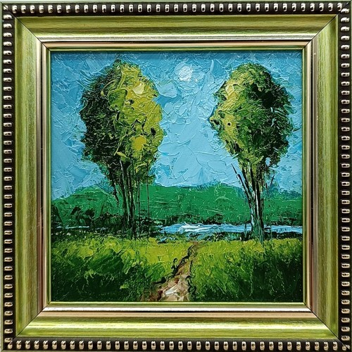 Landscape original oil - landscape,