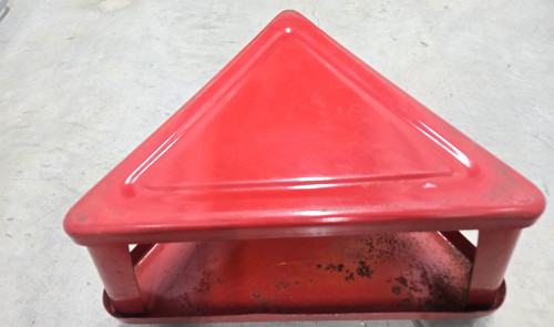 Vintage red triangular rolling - red,