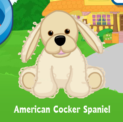 Webkinz american cocker - american,