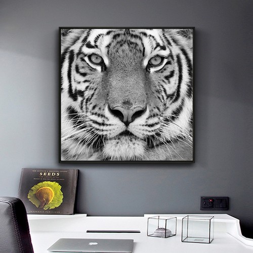 Abstract art tiger - abstract,