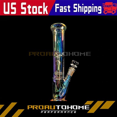 Heavy glass bong - 12",