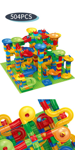 504pcs marble run maze - marble,