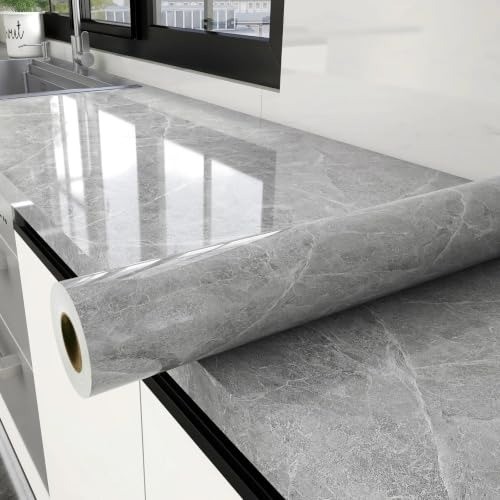 Glossy thick marble contact - thick,