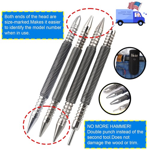 Piece spring loaded nail - spring,