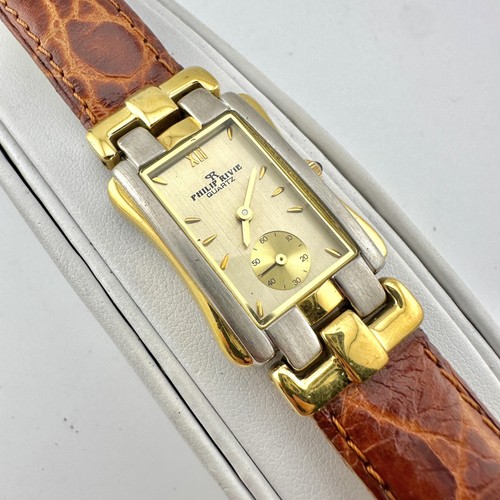 Philip rivie watch two tone - philip,