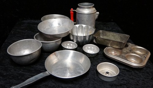 Vintage miniature aluminum - vintage,