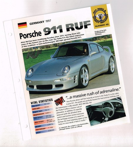 1997 porsche 911 - 911, ruf