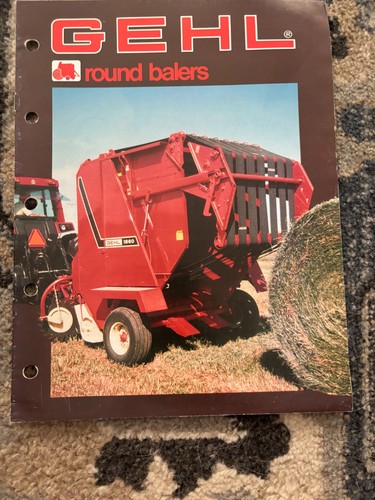 Gehl 1460 1860 round baler - 1460,