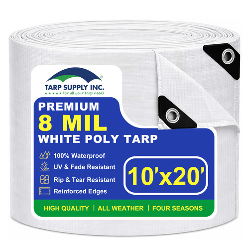 Heavy duty waterproof tarp - tarp,, 8