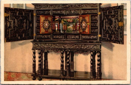 Vintage linen postcard - vintage,