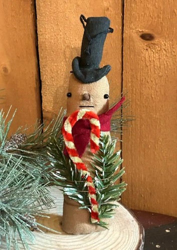 Primitive country snowman - primitive,