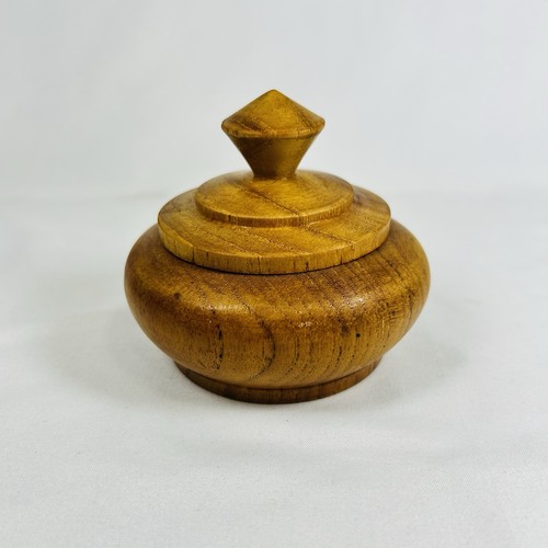 Vintage hand turned wood - hand-turned,