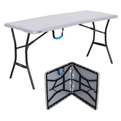Foot fold half table - fold-in-half,