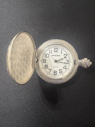 Milan quartz pocket watch - quartz, case