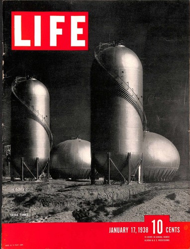 Vintage life magazine - vintage, january