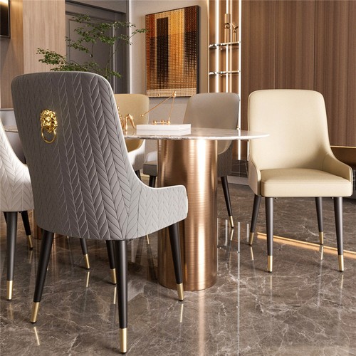 Upholstered leather dining - upholstered,